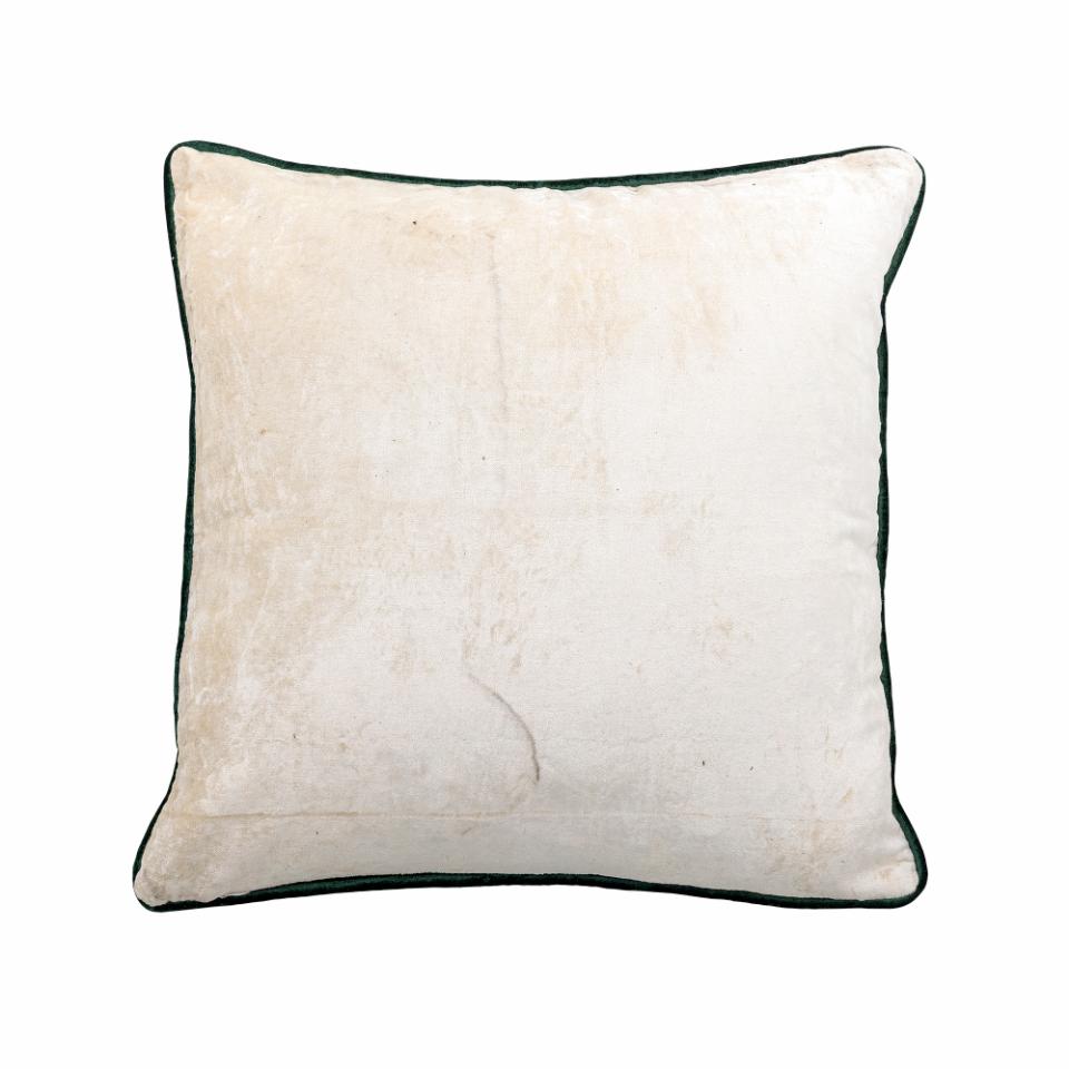 Almofada Branca c/ Árvore de Natal 45x45cm