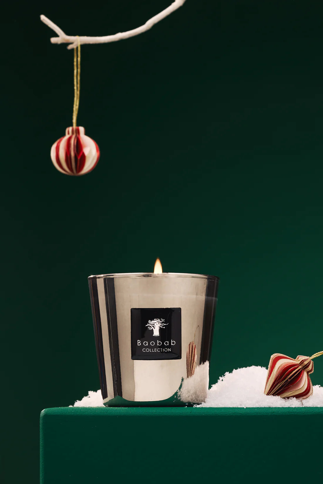 Set 2 Velas Les Exclusives Aurum & Platinum