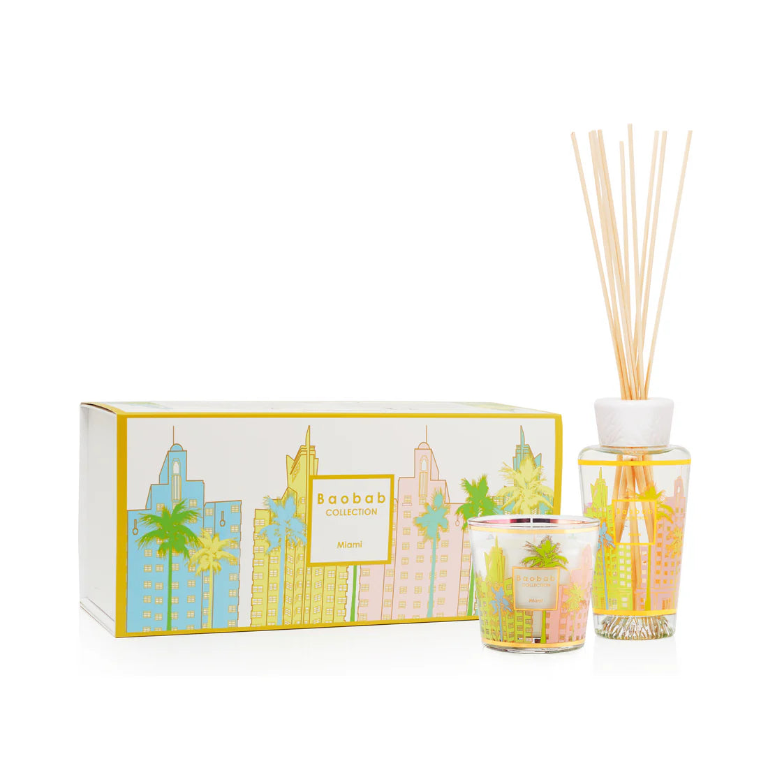 My First Baobab Gift Box Miami (vela + difusor)