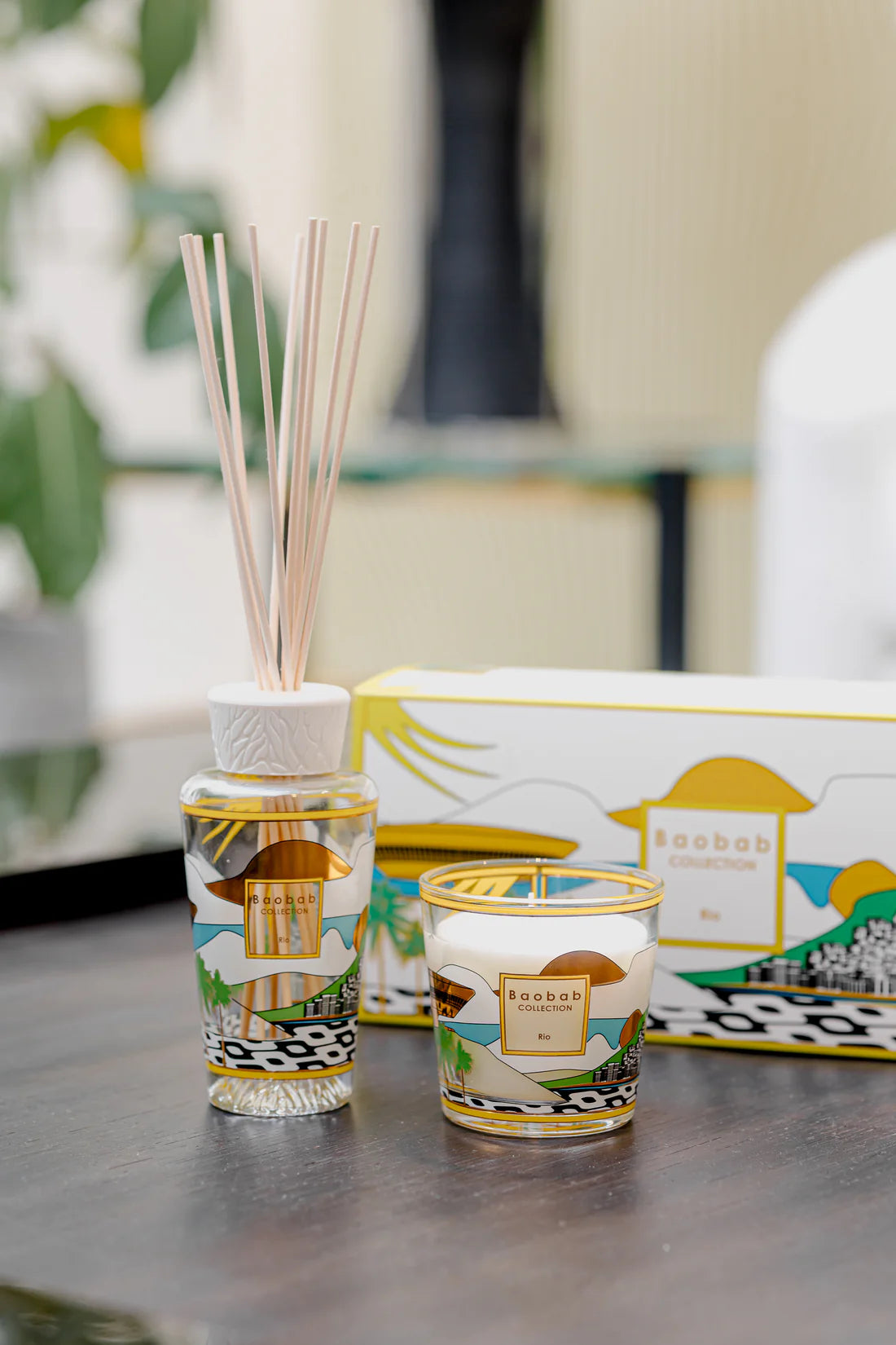 My First Baobab Gift Box Cities Rio  (vela + difusor)
