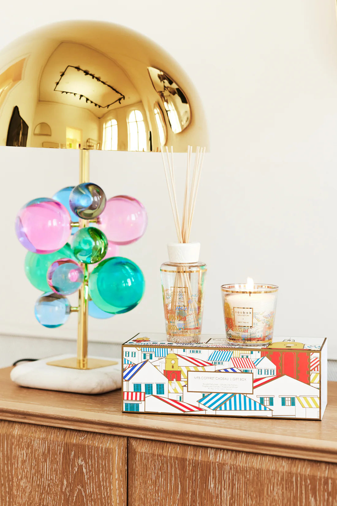 My First Baobab Gift Box St Tropez (vela + difusor)
