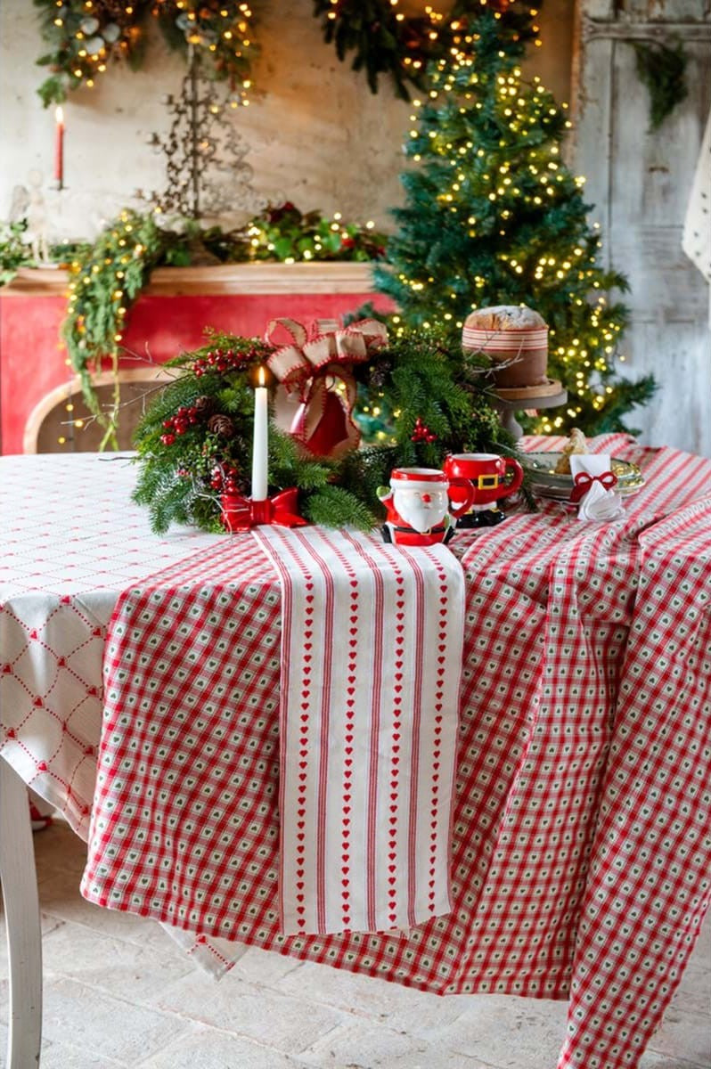 Toalha de Mesa Natal Sortido (1 uni)