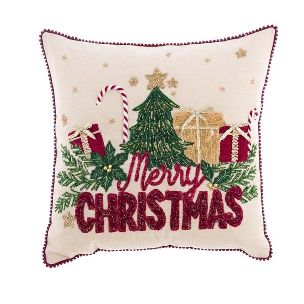 Almofada Merry Christmas 45x45cm