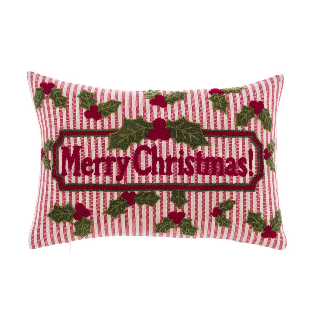 Almofada Azevinho Merry Christmas 30x45cm