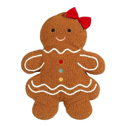 Almofada Gingerbread Castanha