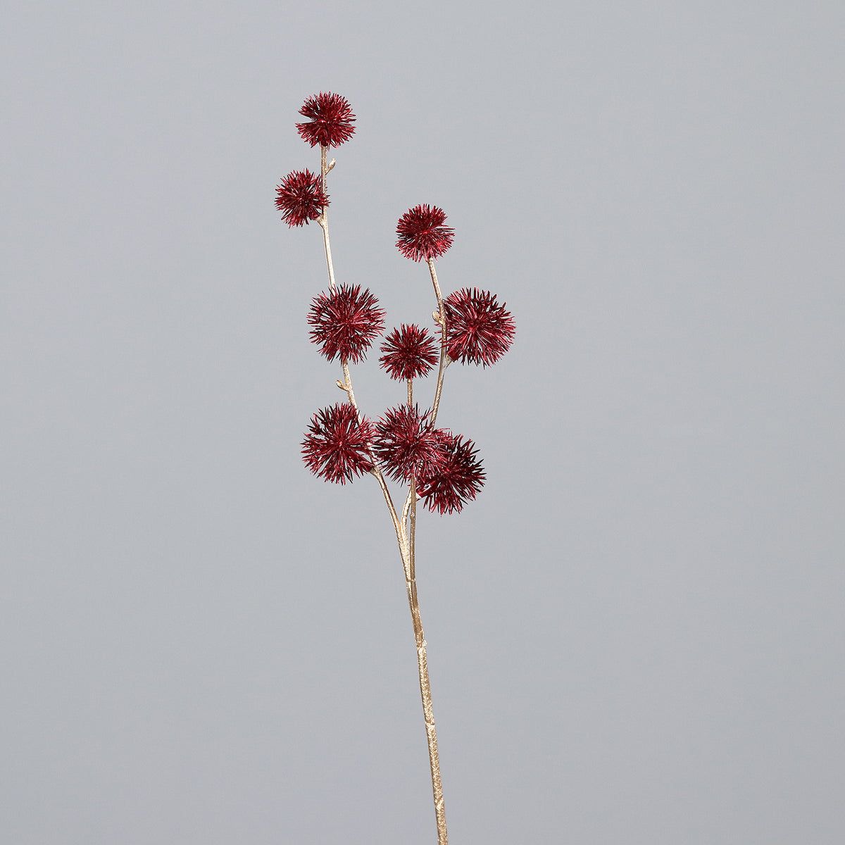 Ramo bolas e caule 52cm