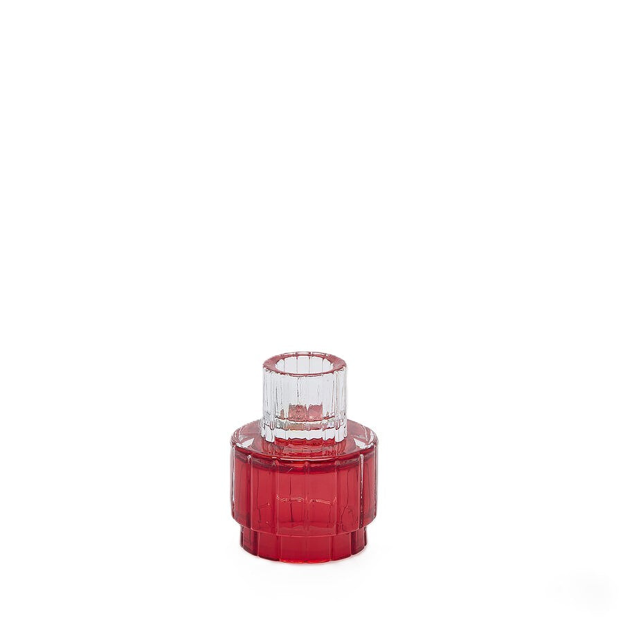 Porta-velas multifuncional Vermelho 8cm