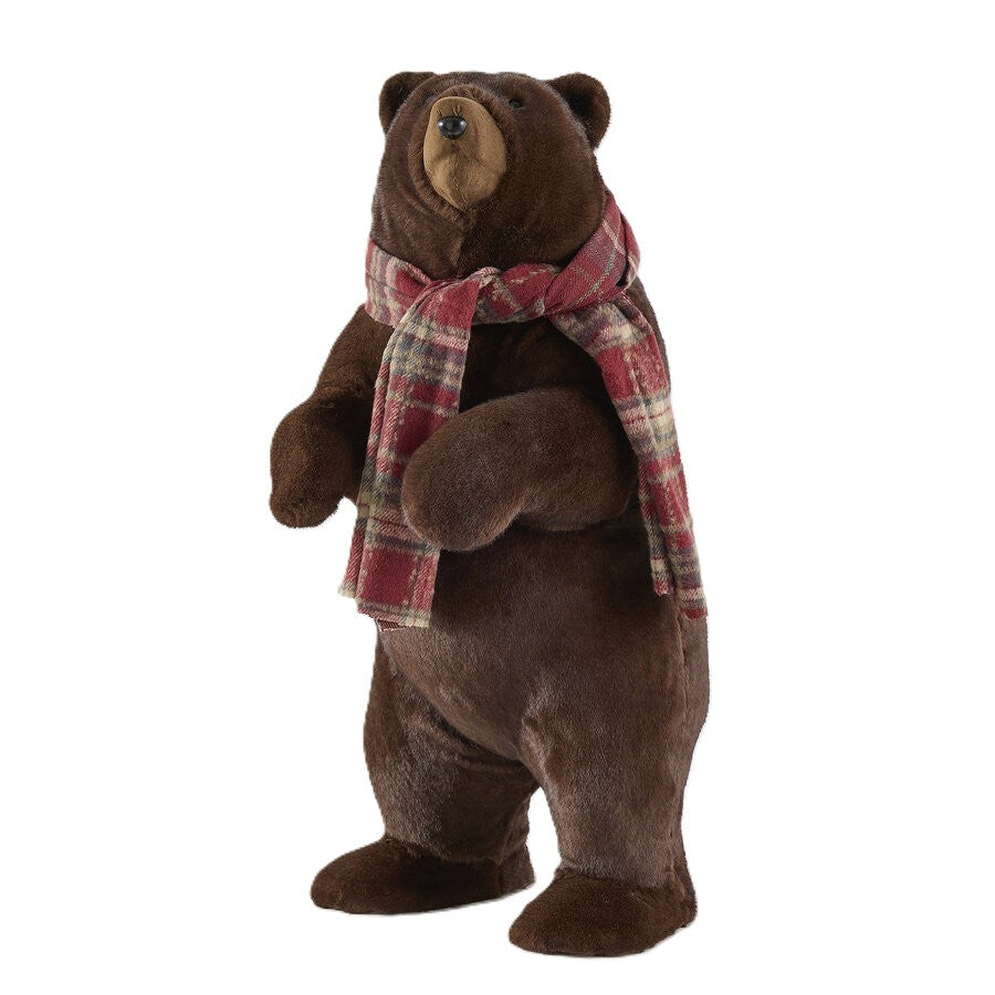 Urso em Pé Grande Castanho