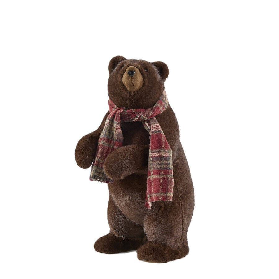Urso em Pé Pequeno Castanho