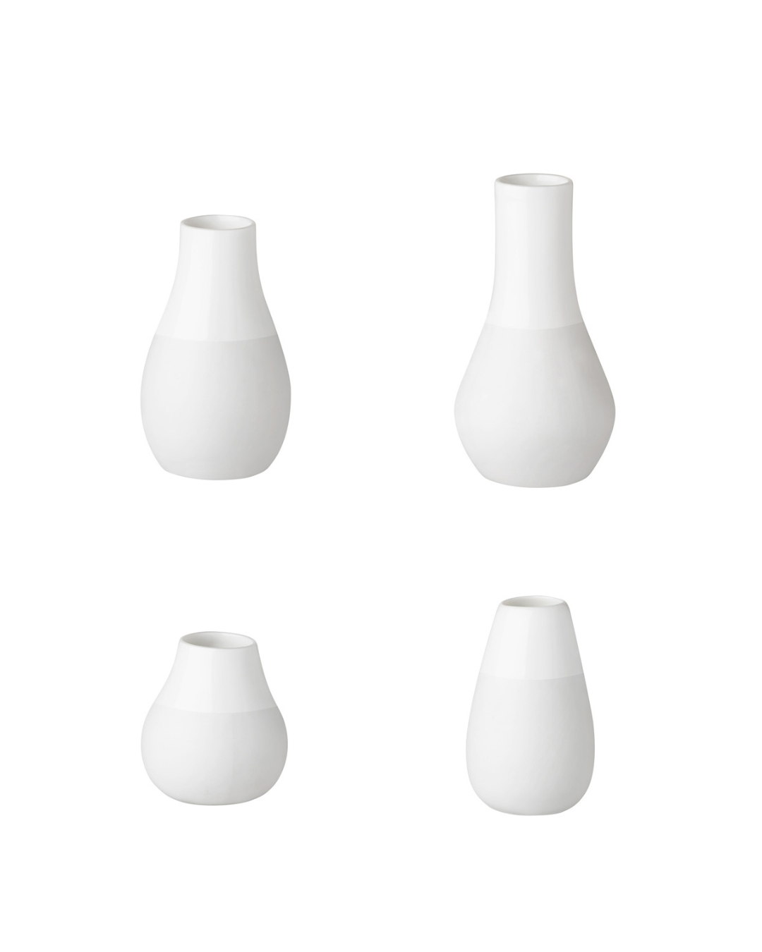 Mini Vasos. Conjunto De Quatro.